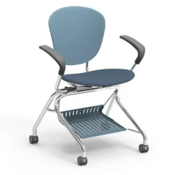 Virco Yozi Mobile Nesting Armchair w/ Padded Seat^ Computer Chairs
