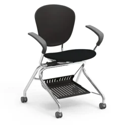 Virco Yozi Mobile Nesting Armchair w/ Padded Seat^ Computer Chairs
