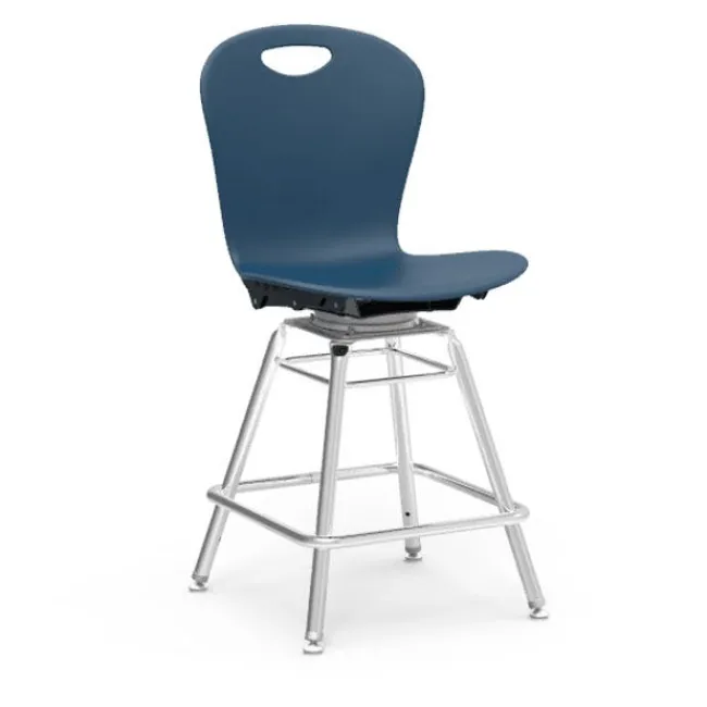 Virco Zuma 4-Leg Fixed Height Swivel Lab Stools^ Stools|Stools